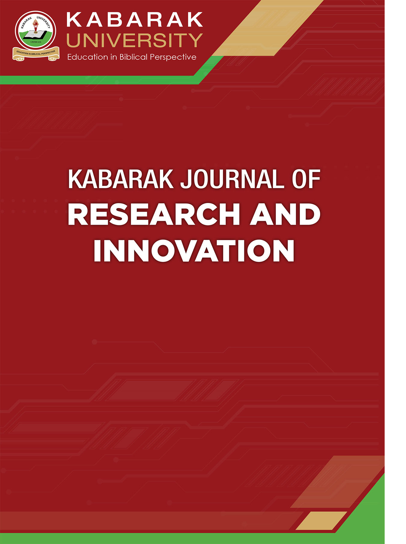 					View Vol. 16 No. 3 (2026): Kabarak Journal of Research and Innovation (Kabarak J. Res. Innov)
				