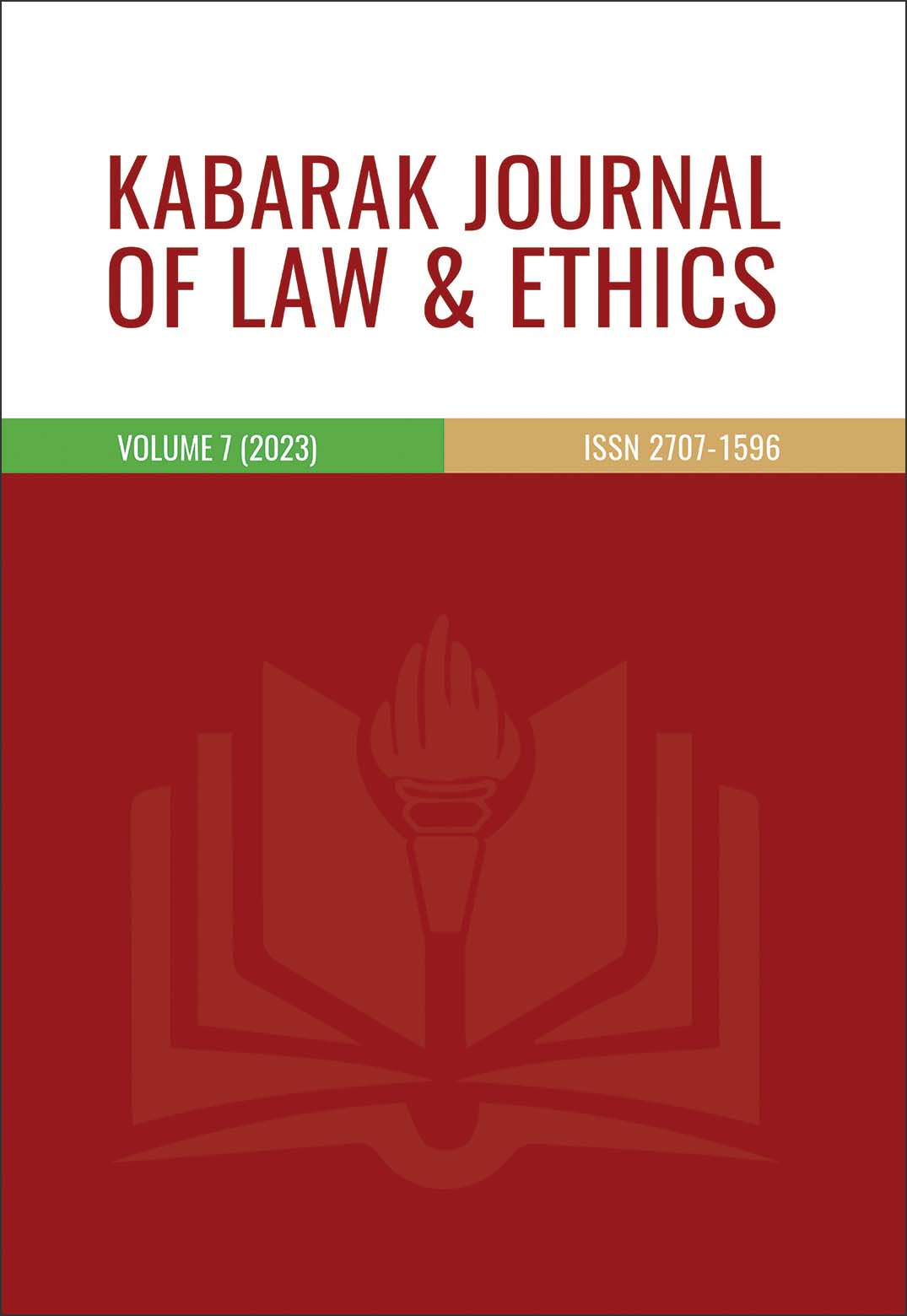 					View Vol. 7 (2023): Kabarak Journal of Law and Ethics
				