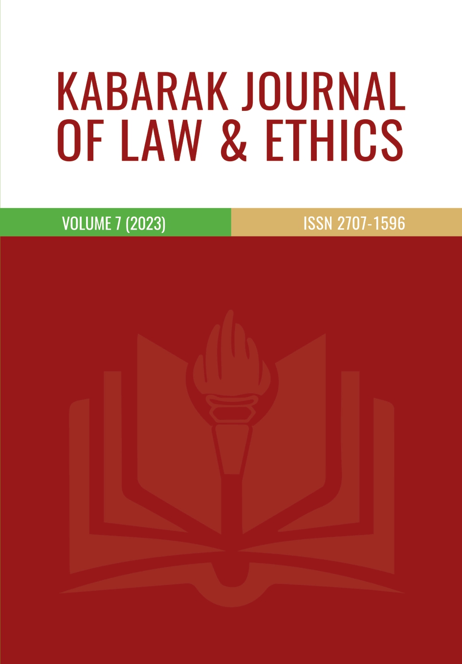 					View Vol. 7 (2023): Kabarak Journal of Law and Ethics
				