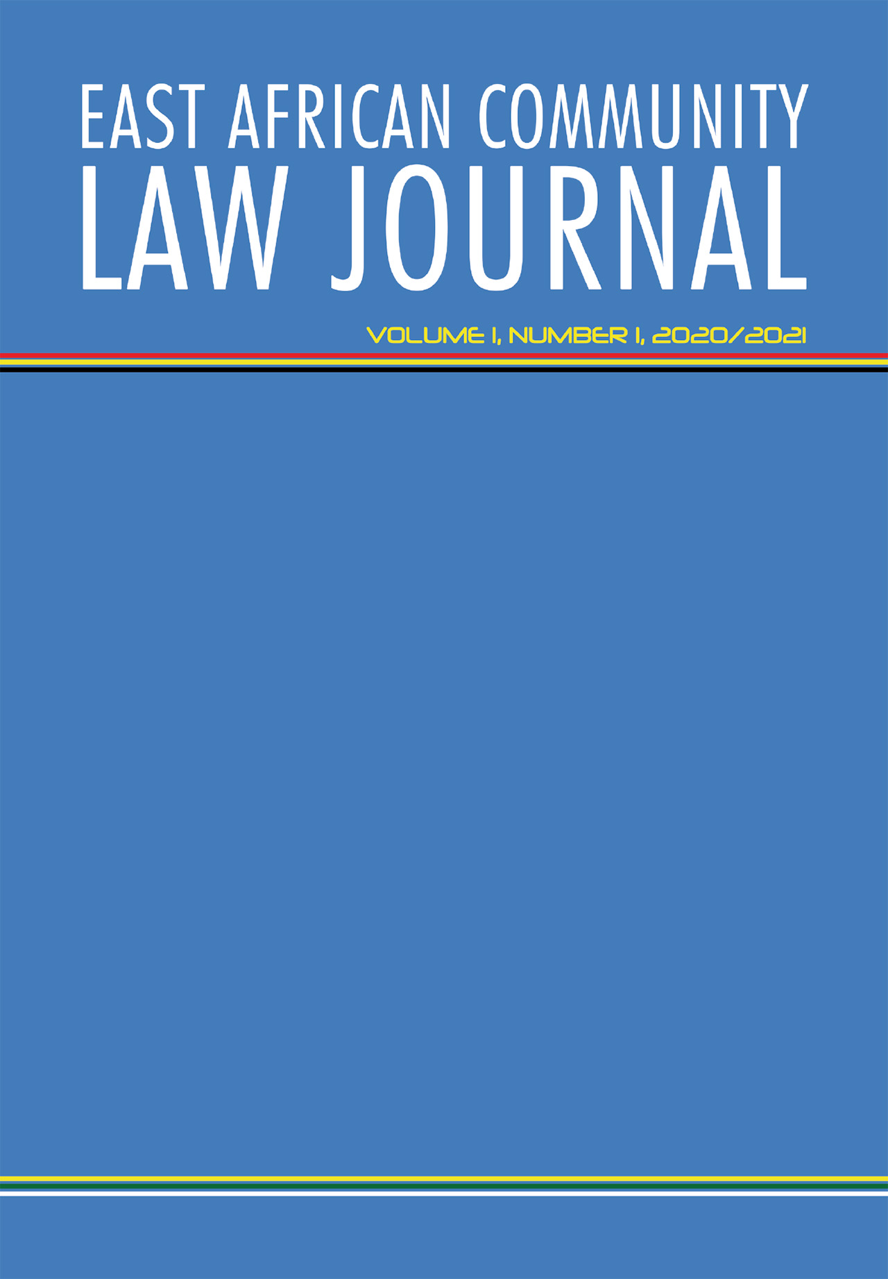 EAST AFRICAN COMMUNITYLAW JOURNAL